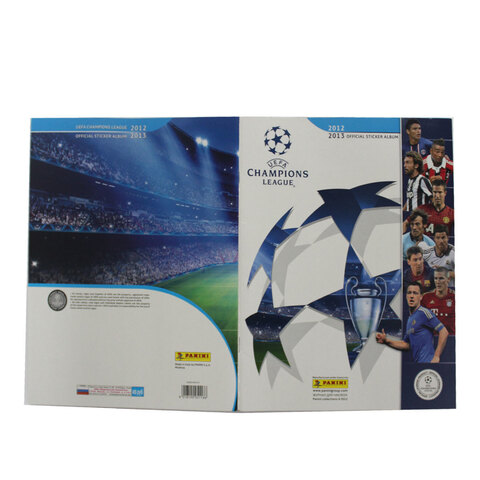 Полностью заполненный альбом наклеек. PANINI Лига Чемпионов УЕФА 2012-2013. Футбол