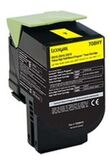 Картридж для принтеров Lexmark CS310, 410, 510 желтый (yellow). Ресурс 3000 стр (70C8HYE)