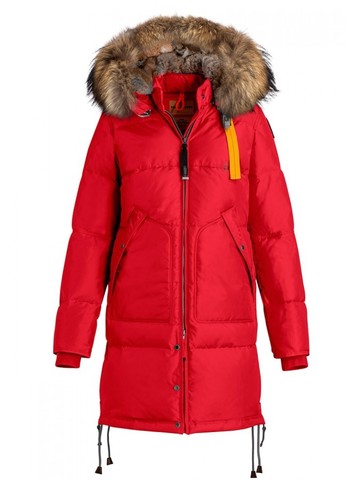 Пуховик Parajumpers Long Bear Scarlet (Алый)