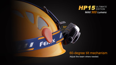 Фонарь налобный Fenix HP15UE 900lm