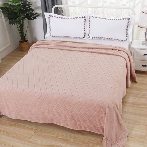 Плед 220х240 Sofi De MarkO Элайза розовый