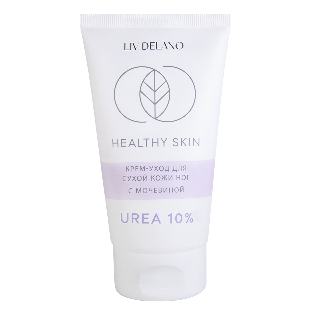 Liv-delano HEALTHY SKIN Крем -уход для сухой кожи ног с мочевиной 10% 150г