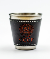 Подарочный набор стопок в чехле СССР, фото 2