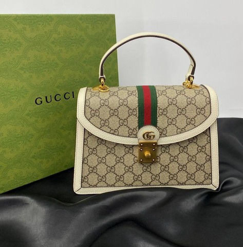Маленькая сумка Gucci Ophidia с верхней ручкой