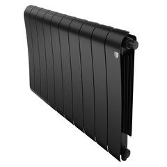 Royal Thermo Infinity VR 500 Noir Sable, 10 секций - радиатор с нижним правым подключением