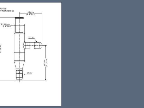 Регулятор давления в картере KVL 12 Danfoss 034L0041