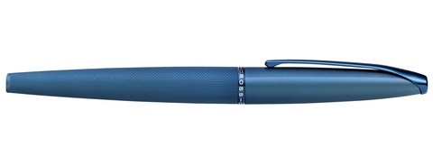 Ручка перьевая Cross ATX, Sandblasted Dark Blue PVD, M (886-45MJ)