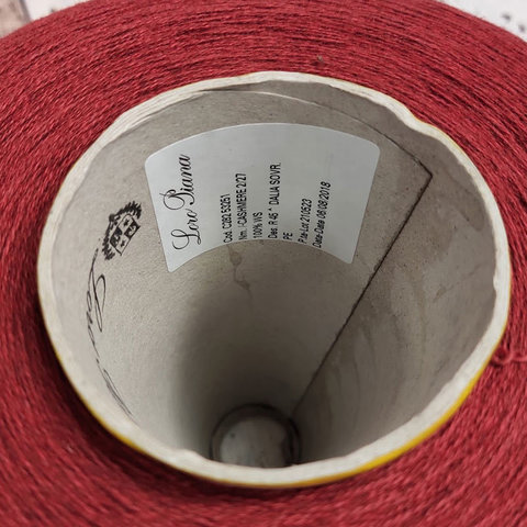 Кашемир  LORO PIANA / CASHMERE 2/27 бордово-коричневый