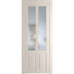 Межкомнатная дверь эмаль Profil Doors 2.8.2PD кремовая магнолия остеклённая