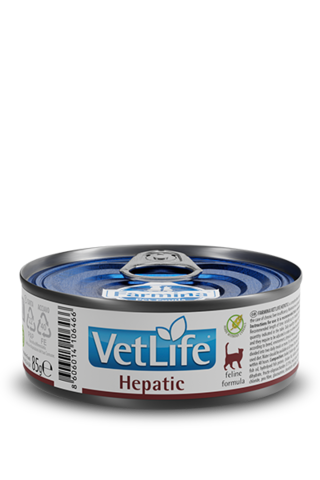 Farmina Vet Life Hepatic паштет для кошек при заболевании печени 85 гр
