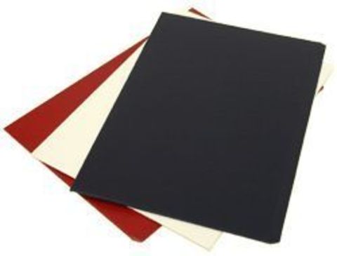 Твердые обложки O.HARD COVER Mundial с покрытыем кожа - (A4 - 217 x 300 мм) альбомные с белым форзацем. Упаковка  20 шт. (10 пар). Без окна. Цвет: синий, серый, зеленый, бордо, черный