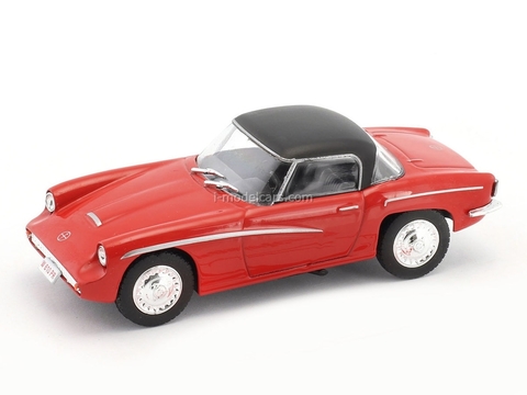 Syrena Sport 1960 red-black 1:43 DeAgostini Kultowe Auta PRL-u