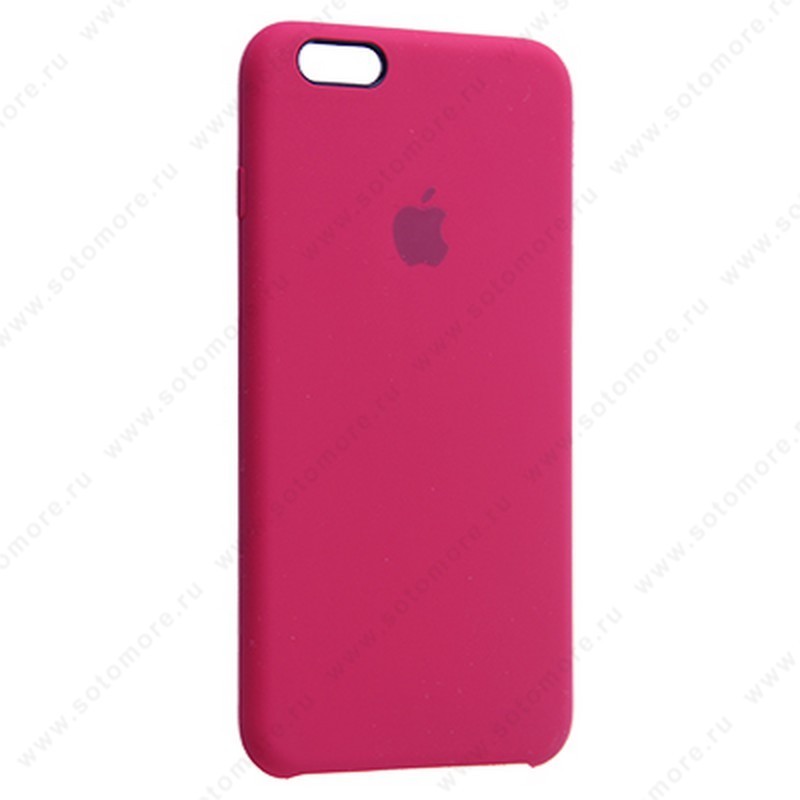 Накладка Silicone Case для Apple iPhone 6s Plus/ 6 Plus бордовый