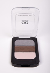 OG-Y6604 Тени для век трёхцветные тон 04 металлик-бронза-нежный розовый,TRIO EYESHADOWS TOKYO SAKURA