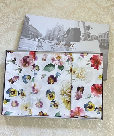 Постельное белье 2 спальное евро Mirabello Blooming
