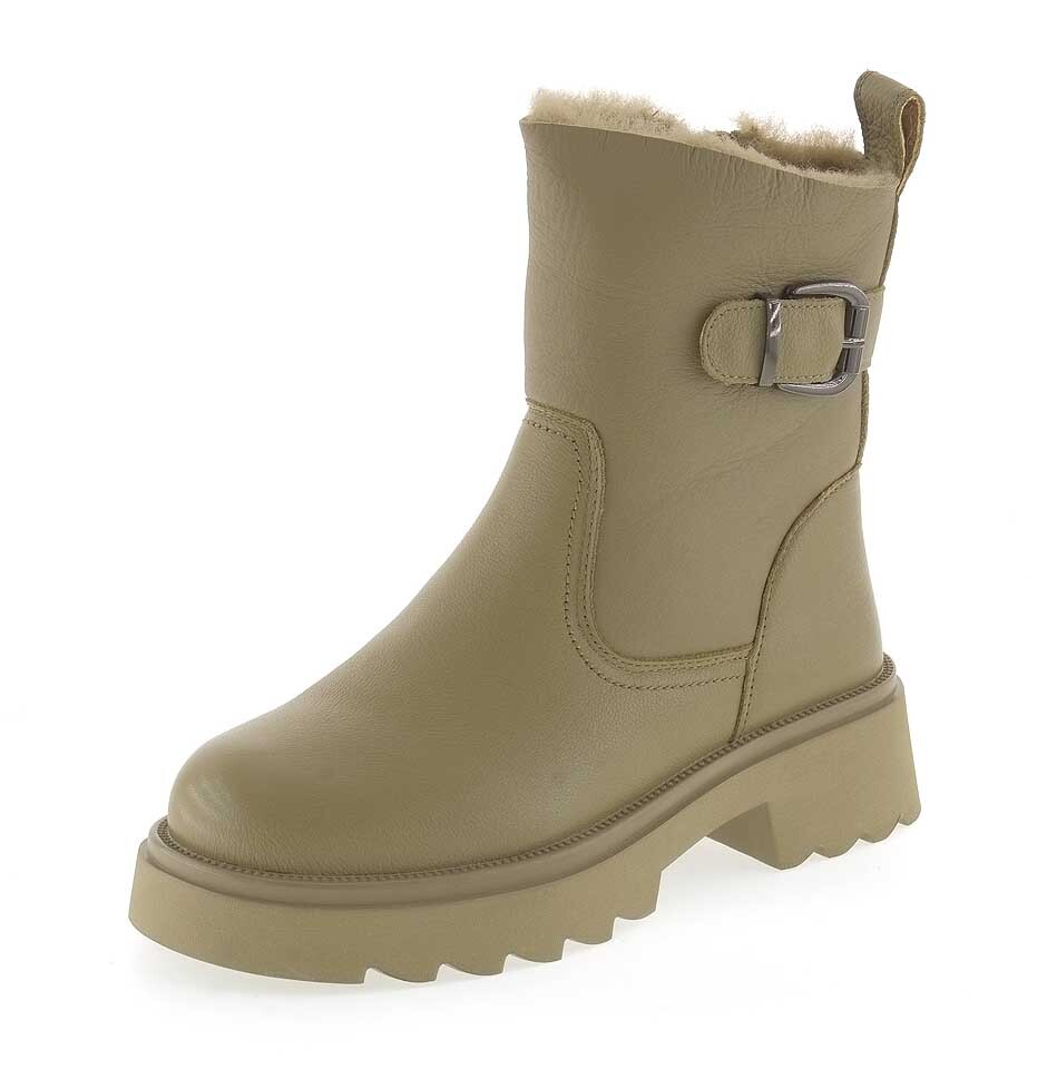 Ботильоны женские TOFA 606536-6 зеленые