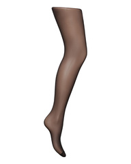 Прочные колготки с легким блеском 15 DEN DIM 1185_Черный