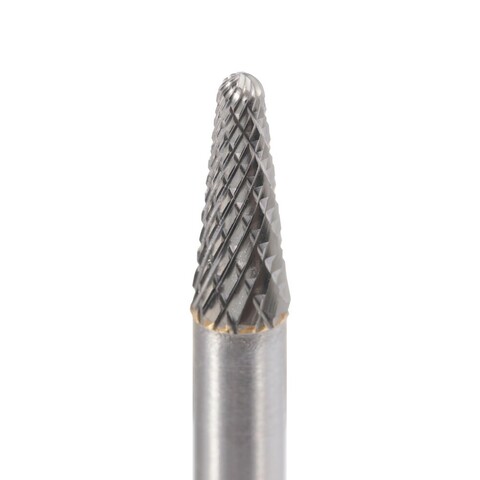 Бор-фреза твердосплавная L(KEL) 6,0x16x61x6мм HM ALU H-Tools 116233AHT