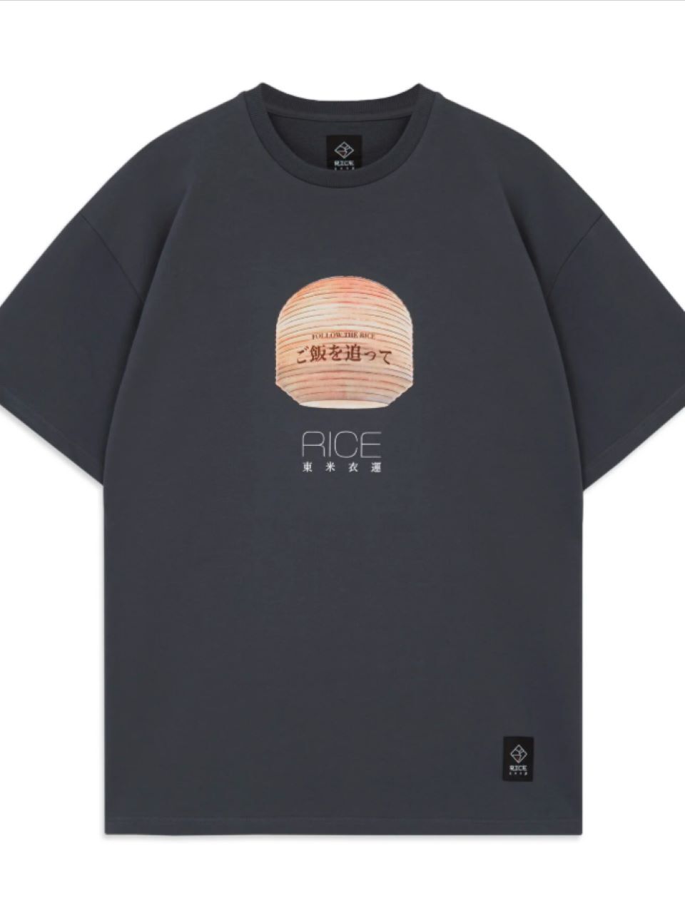 Футболка ASIAN LAMP T-SHIRT/GRAFIT