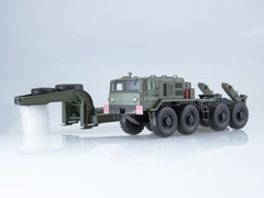 MAZ-537 with semitrailer ChMZAP-5247G khaki 1:43 Start Scale Models (SSM)