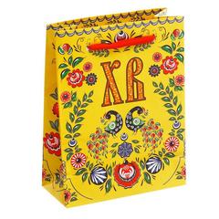 Пакет ламинированный вертикальный «Счастливого Праздника», 11х14х5,5 см