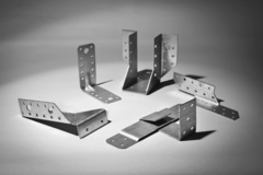 ЗУБР УК-2.5, 90 x 105 x 105 x 2.5 мм, цинк, крепежный уголок (31012-105) (20 штук)