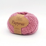 Пряжа Fibra Natura Papyrus 229-08 сухая роза