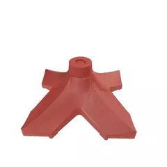 Подфонарник на колпак Everest Красный