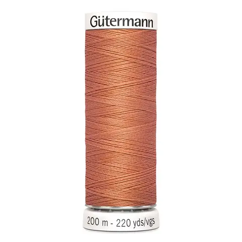 Нить Sew-All 200 м, Gutermann, 377 карамельно-абрикосовый