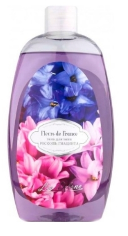 Fleurs De France Пена для ванн Роскошь гиацинта 730 г. (Liv-delano)