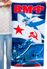 Купить сувениры ВМФ СССР - Магазин тельняшек.ру 8-800-700-93-18Полотенце сувенирное 