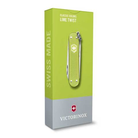 Нож-брелок Victorinox Classic Alox Colors, Lime Twist (0.6221.241G)