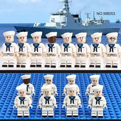 Минифигурки Военно Морской Флот США набор 8 шт серия 472