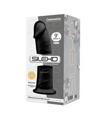 Черный фаллоимитатор SILEXD Model 2 - 23 см. - 