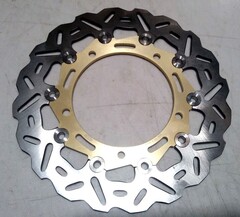 Передние тормозные диски ARASHI для KAWASAKI NINJA 650 / EX 650 ABS / Z 650 ABS 17-22 г.в. Золотой