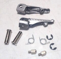 Подножки водительские для Kawasaki NINJA ZX-6R 98-13 / ZX636 03-06/ Kawasaki ER-6N 2009-2010 и другие модели