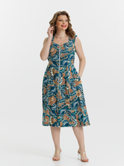 4538 Сарафан на молнии