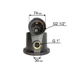 Корпус насоса водяного QUATTRO ELEMENTI A700EL (241-826-015)