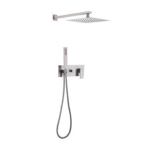 Abber AF8218SP Душевая система Abber Daheim AF8218SP скрытого монтажа без излива, сатин