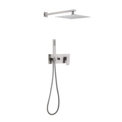 Abber AF8218SP Душевая система Abber Daheim AF8218SP скрытого монтажа без излива, сатин фото