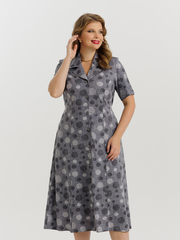 4536 Халат на пуговицах