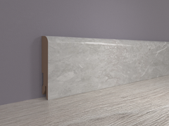 Плинтус МДФ ламинированный Лука Пл 80 МДФ.2400.24070 торос бьянко 16x80х2400 мм