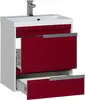 Aquanet 212919 Тумба с раковиной Aquanet Тиволи 60 бордо (212919)