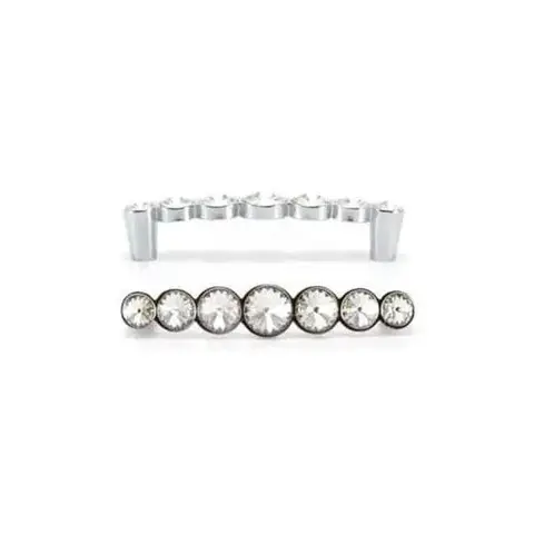 Cezares WMN633.096.KR02 Ручка-скоба WMN633.096.KR02 Swarovski 7 кристаллов, хром, 96 мм