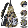 Картинка рюкзак однолямочный Nevo Rhino 9070 9070_Camo Light Green - 4