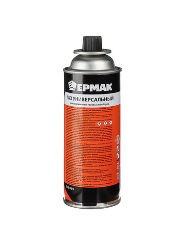 Газ для портативной плиты Ермак 220 гр. (всесезонный)