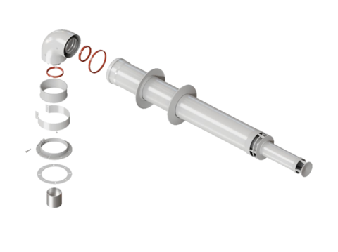 Royal Thermo Комплект коаксиальный универсальный АНТИЛЕД 60/100 - 1000мм