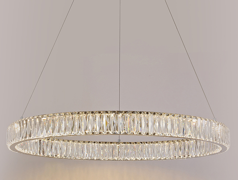 Подвесная светодиодная люстра Newport CRYSTAL 8240/80 chrome, М0067594