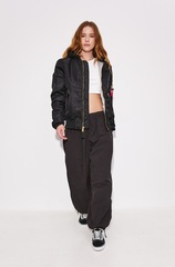 Бомбер Alpha Industries MA-1 Natus W Black (Черный)
