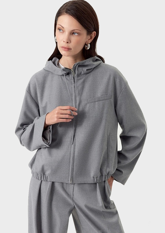 Жакет-бомбер на молнии Pompa